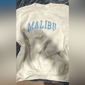 brandy Melville one size crew neck, oversized, never wore